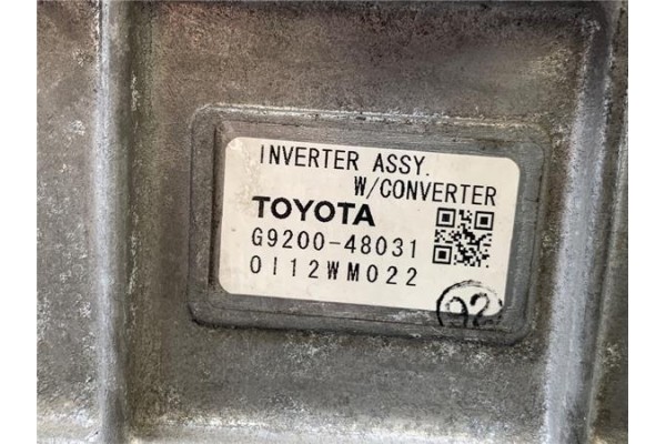 Recambio de inversor de carga para lexus rx (mcu_) 400h referencia OEM IAM G920048031 0I12WM022 