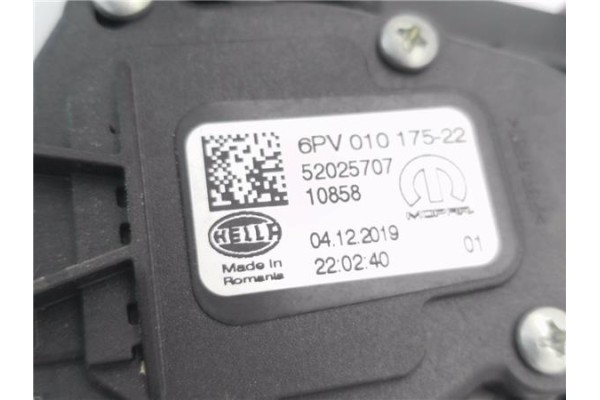 Recambio de pedal acelerador para fiat ii tipo (356) berlina 1.3 easy referencia OEM IAM 6PV01017522 52025707 
