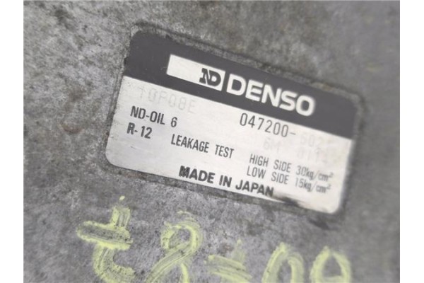 Recambio de compresor aire acond. para suzuki vitara (se/sf/et) 1.6 techo metálico xaloc referencia OEM IAM 472006021  