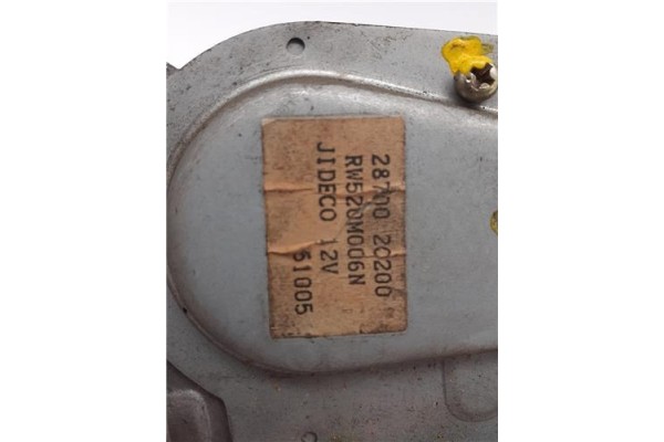 Recambio de motor limpiaparabrisas trasero para nissan vanette cargo (hc23) 1.6 referencia OEM IAM JIDECO 2870020200 