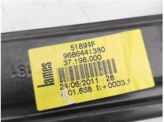 Recambio de mecanismo elevalunas trasero izquierdo para peugeot 508 1.6 active referencia OEM IAM 9686441380  