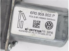 Recambio de motor elevalunas delantero derecho para seat ibiza berlina (6j5) 1.4 referencia OEM IAM 6R0959802P 430090D0 