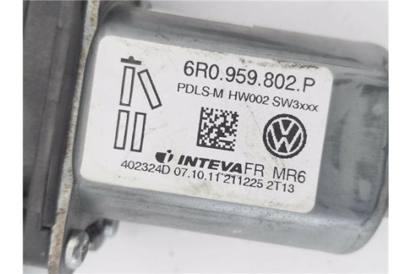 Recambio de motor elevalunas delantero derecho para seat ibiza berlina (6j5) 1.4 referencia OEM IAM 6R0959802P 430090D0 