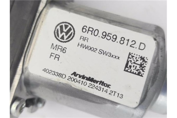 Recambio de motor elevalunas trasero derecho para seat ibiza berlina (6j5) 1.4 referencia OEM IAM 6R0959812D 430092C0 