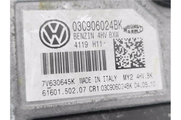 Recambio de centralita para seat ibiza berlina (6j5) 1.4 referencia OEM IAM 3C906024BX 7V630645K 