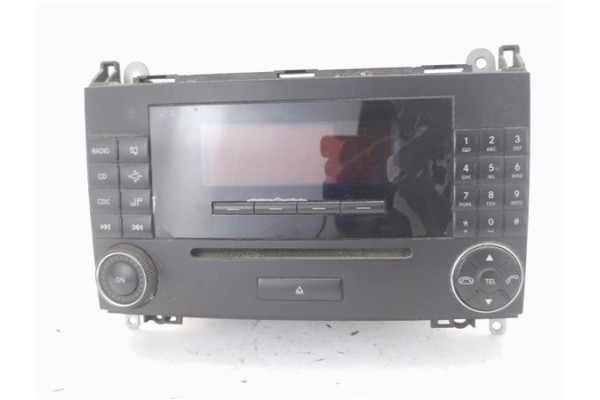 Recambio de autoradio para mercedes-benz clase a (bm 169) 2.0 a 200 cdi (169.008) referencia OEM IAM A1698207589 MF2550 