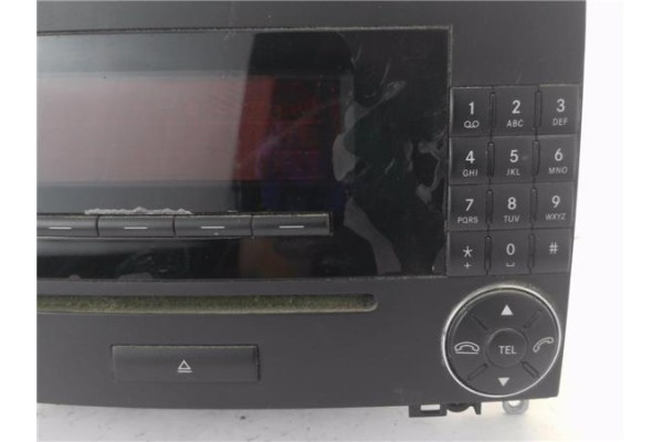 Recambio de autoradio para mercedes-benz clase a (bm 169) 2.0 a 200 cdi (169.008) referencia OEM IAM A1698207589 MF2550 