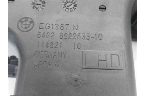 Recambio de rejilla entrada de aire para bmw serie 3 berlina (e90) 3.0 330d referencia OEM IAM 6422692263310  