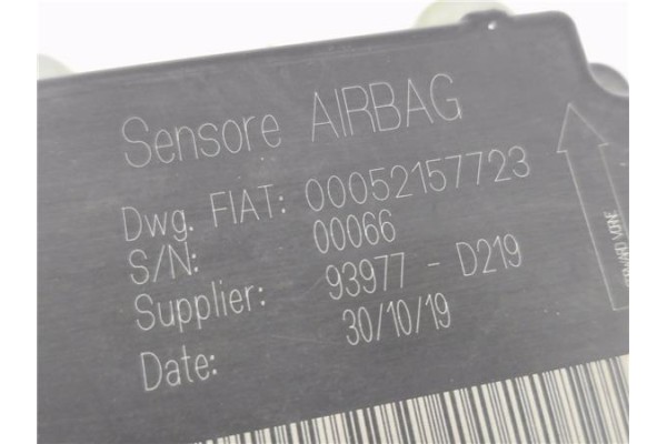 Recambio de centralita airbag para fiat ii tipo (356) berlina 1.3 easy referencia OEM IAM 52157723  