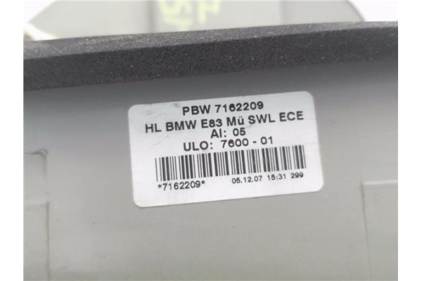 Recambio de piloto trasero izquierdo para bmw serie x3 (e83) 2.0d referencia OEM IAM PBW7162209  