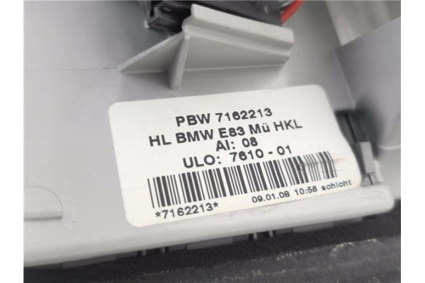 Recambio de piloto porton trasero izquierdo para bmw serie x3 (e83) 2.0d referencia OEM IAM PBW7162213  