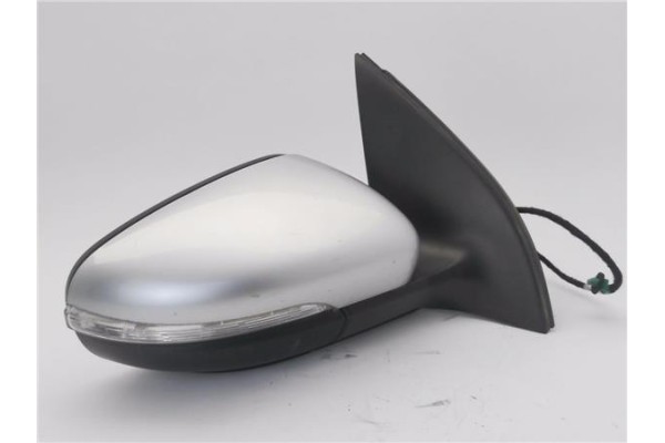 Recambio de retrovisor electrico derecho para volkswagen golf vi (5k1) 1.6 advance referencia OEM IAM 5K0857502CB E1021025 