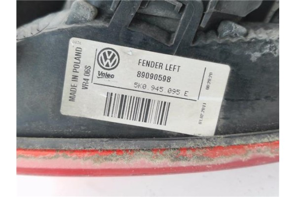 Recambio de piloto trasero izquierdo para volkswagen golf vi (5k1) 1.6 advance referencia OEM IAM 5K0945095E 5K0945111 