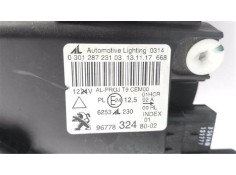 Recambio de faro xenon izquierdo para peugeot 308 sw 1.6 active referencia OEM IAM 967783248002 6253239 