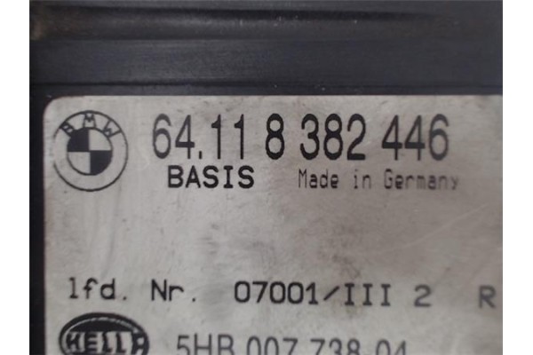 Recambio de mandos climatizador para bmw serie 3 berlina (e46) 2.0 320d referencia OEM IAM (64118382446)  