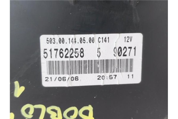 Recambio de cuadro completo para fiat i doblo (119) 1.3 jtd referencia OEM IAM 51762258 503001440500C141 