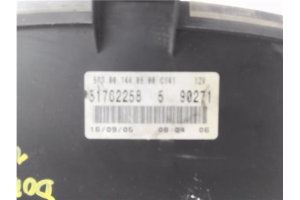 Recambio de cuadro completo para fiat i doblo (119) 1.3 jtd referencia OEM IAM 51762258 503001440500C141 