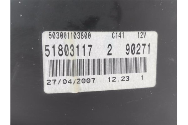 Recambio de cuadro completo para fiat punto / grande punto (199) 1.4 referencia OEM IAM 51803117 503001103800 