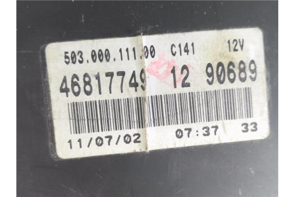 Recambio de cuadro completo para fiat i doblo (119) 1.9 jtd (223axe1a) referencia OEM IAM 46817749 503000111500 