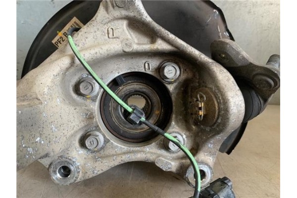 Recambio de mangueta delantero derecha para toyota prius (zvw30) 1.8 hybrid referencia OEM IAM PF2R Y0126 