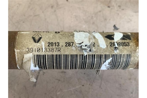 Recambio de palier delantero izquierdo para renault grand scénic iii (jz0/1_) 1.5 dci referencia OEM IAM 391013387R  
