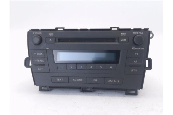 Recambio de autoradio para toyota prius (zvw30) 1.8 hybrid referencia OEM IAM 8612047340 1230001650A101 