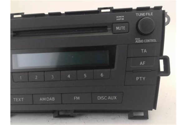 Recambio de autoradio para toyota prius (zvw30) 1.8 hybrid referencia OEM IAM 8612047340 1230001650A101 