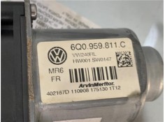 Recambio de elevalunas electrico trasero izquierdo para volkswagen polo iv (9n1) 1.4 tdi referencia OEM IAM 6Q0959811CVW1  