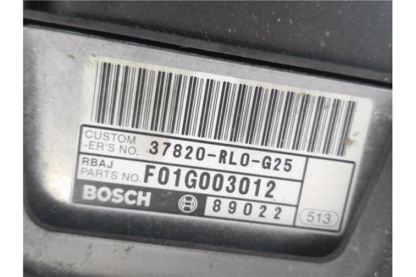 Recambio de centralita para honda accord viii tourer (cm_) 2.2 i-ctdi referencia OEM IAM 37820RL0G25 F01G003012 