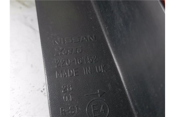 Recambio de piloto trasero derecho para nissan note (e11e) 1.5 dci referencia OEM IAM 22016752  