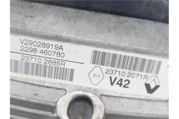 Recambio de centralita para renault clio iv 1.2 expression referencia OEM IAM 237102071R V29028919A 