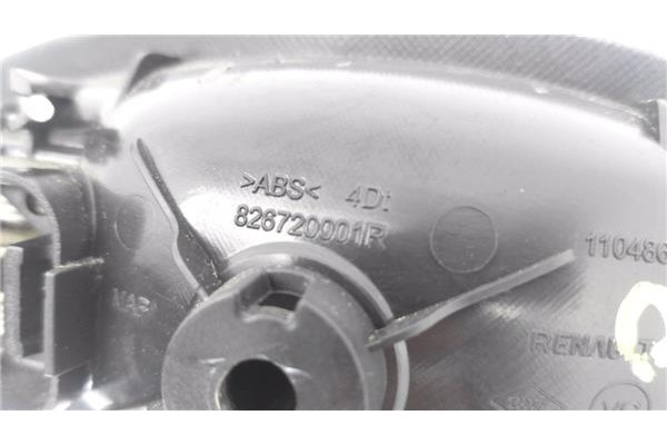 Recambio de manilla int. puerta delantero derecha para renault clio iv 1.2 expression referencia OEM IAM 826720001R  