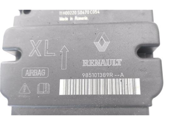 Recambio de centralita airbag para renault clio iv 1.2 expression referencia OEM IAM 985101389R A2C80613911 