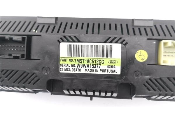 Recambio de mandos calefaccion / a.a. para ford focus ii (da_) 1.6 tdci referencia OEM IAM 7M5T18C612CG W9WA15377 
