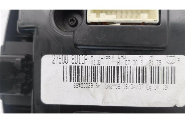 Recambio de mandos calefaccion / a.a. para nissan note (e11e) 1.5 dci referencia OEM IAM 275009U11A 69450029 