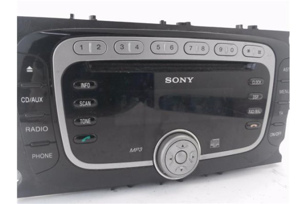 Recambio de autoradio para ford focus ii (da_) 1.6 tdci referencia OEM IAM VP6M2F18C821AG 7M5T18C939EE 