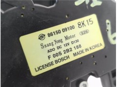 Recambio de motor limpiaparabrisas trasero para ssangyong kyron 2.0 200 xdi referencia OEM IAM 8615009100 F00S2B2188 