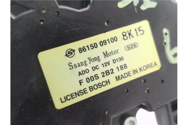 Recambio de motor limpiaparabrisas trasero para ssangyong kyron 2.0 200 xdi referencia OEM IAM 8615009100 F00S2B2188 