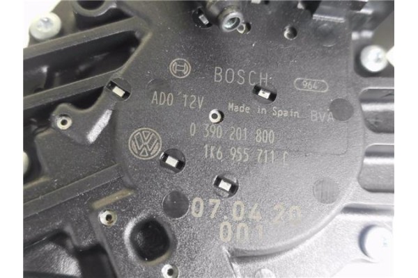 Recambio de motor limpiaparabrisas trasero para volkswagen golf v (1k1) 2.0 gti referencia OEM IAM 1K6955711C 0390201800 