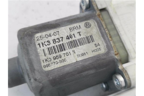 Recambio de motor elevalunas delantero izquierdo para volkswagen golf v (1k1) 2.0 gti referencia OEM IAM 1K3837401T 1K0959793K 