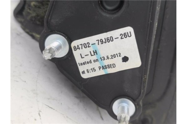 Recambio de retrovisor electrico izquierdo para suzuki sx4 (gy) 1.6 vvt referencia OEM IAM 8470279J60 E8013929 