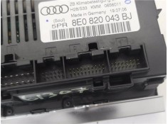Recambio de mandos climatizador para audi a4 berlina (8e) 2.0 tdi (dpf) (125kw) referencia OEM IAM 8E0820043BJ 0656011 