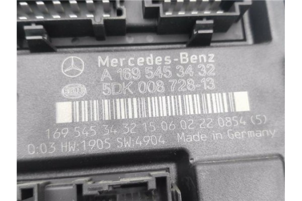 Recambio de modulo confort para mercedes-benz clase a (bm 169) 2.0 a 200 cdi (169.008) referencia OEM IAM A1695453432 5DK0087281