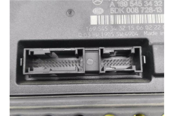 Recambio de modulo confort para mercedes-benz clase a (bm 169) 2.0 a 200 cdi (169.008) referencia OEM IAM A1695453432 5DK0087281