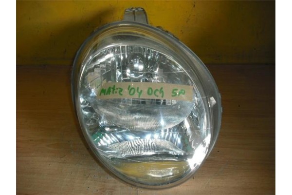 Recambio de faro delantero dcho para daewoo matiz (1997) 0.8 referencia OEM IAM   