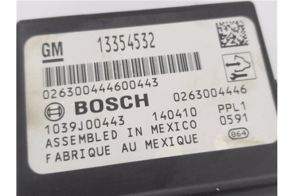 Recambio de modulo electronico para opel mokka 1.7 excellence referencia OEM IAM 13354532 0263004446 