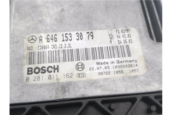 Recambio de centralita para mercedes-benz clase c (bm 203) sportcoupe 2.2 c 220 cdi (la) (203.708) referencia OEM IAM A646153307