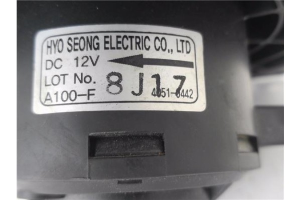 Recambio de motor calefaccion para ssangyong kyron 2.0 200 xdi referencia OEM IAM 40510442  