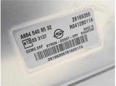Recambio de centralita para ssangyong kyron 2.0 200 xdi referencia OEM IAM A6645408532 28169355 