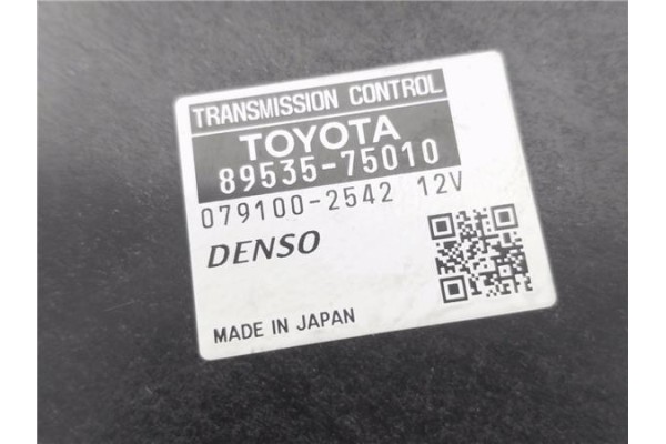 Recambio de centralita cambio automatico para toyota prius (zvw30) 1.8 hybrid referencia OEM IAM 8953575010 0791002542 